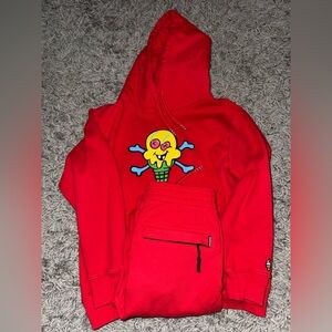 Kids Icecream Sweatsuit (Pullover Hoodie and Sweatpants) Size 7/8